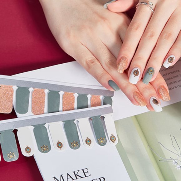 22 DECEMBER Other - 6 sheets for $20 Nail Wrap - FZ042